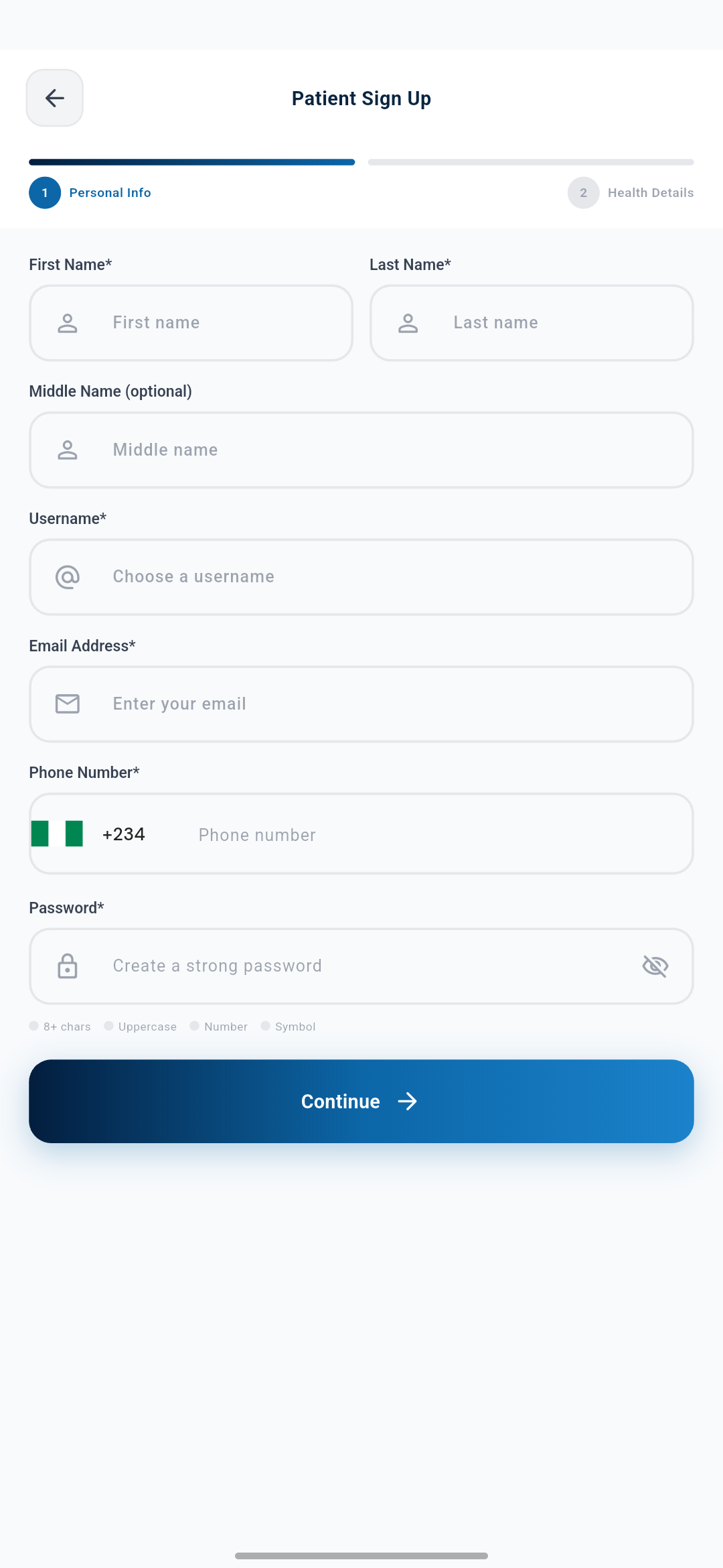 Create an Account